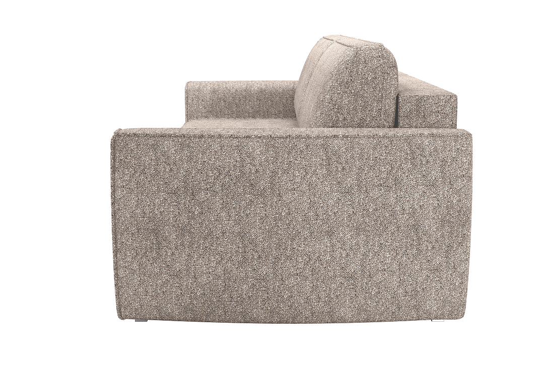 Женева 2S2P / Диван - кровать (еврокнижка) велюр bubble 12 темный беж